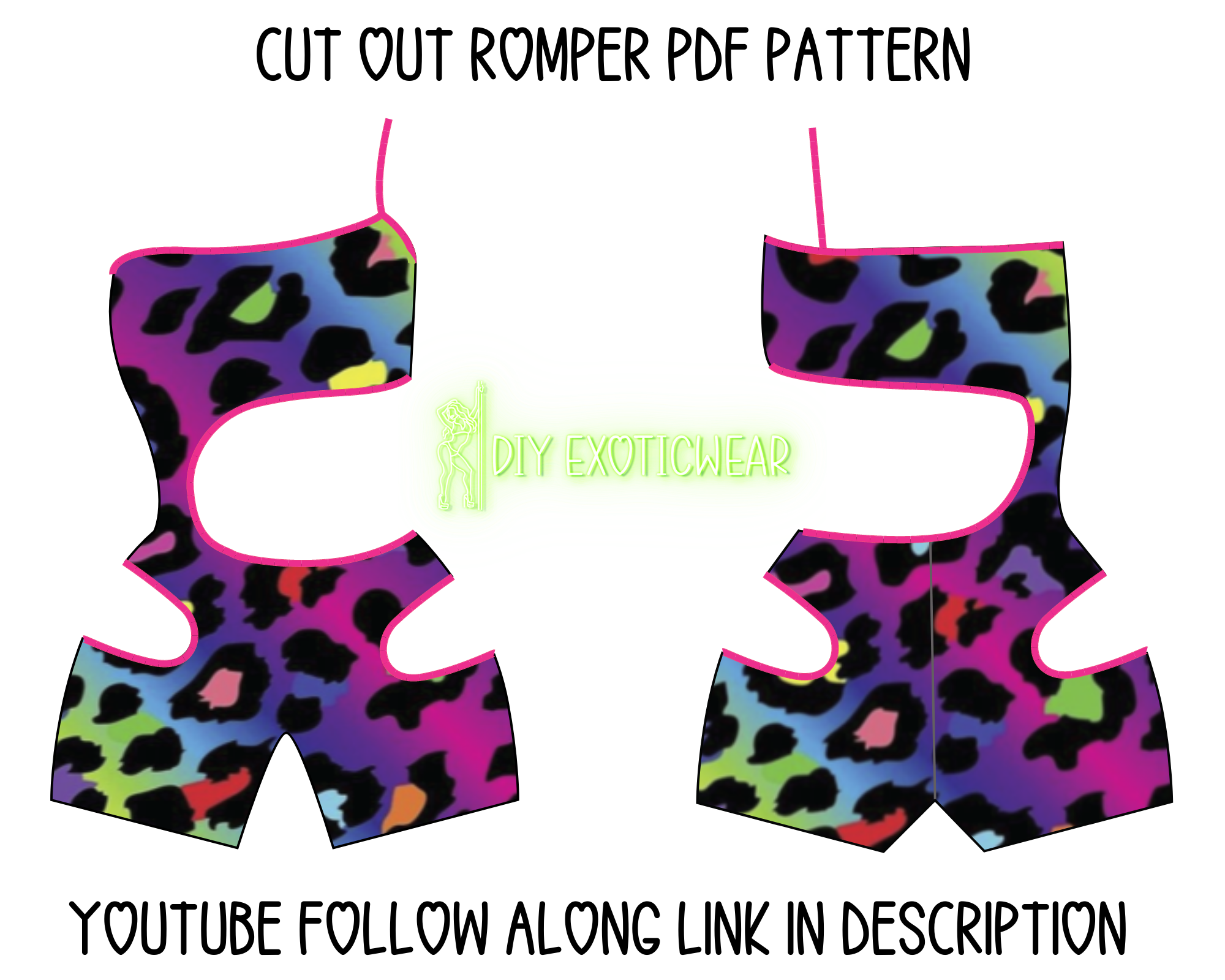 Cut Out Romper PDF Pattern – diyexoticwear