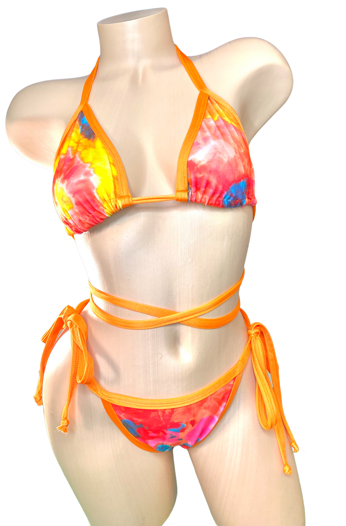 Triangle Top and Bikini PDF Pattern